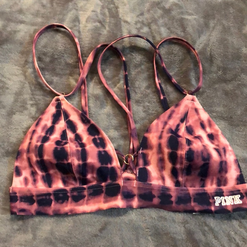 EUC Victoria’s Secret pink bandeau size M - Picture 1 of 6